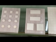 Özel %20 Zirkonya Seramik Karo Astarı Darbe Önleyici Seramik Destek Plakası