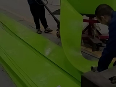 Kırmızı konveyör etek tahtası 30m Polyurethane etek uzun kullanım ömrü