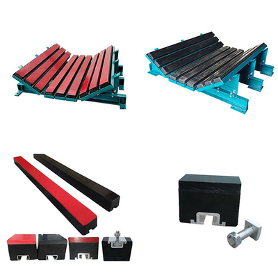 UHMWPE Aşınmaya Dayanıklı Konveyör Darbeli Yatak Malzemesi Madencilik Endüstrisi İçin Taşıma