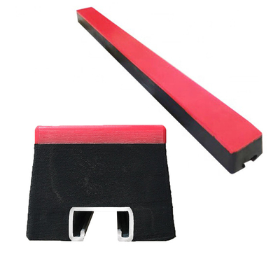 UHMWPE Lastik Pedi Konveyör Darbe Çubukları Konveyör Desteği Kayar Darbe Çubuğu