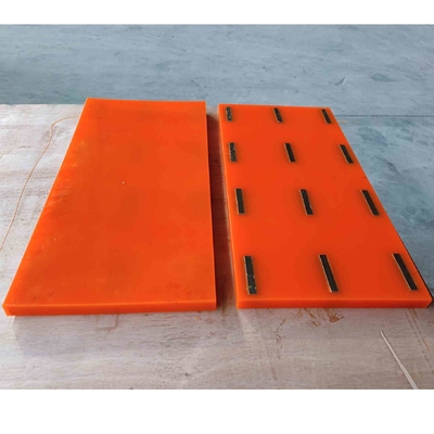 Magnetik Polyurethane Kullanım Liner Plate Panel For Conveyor Chute, Hopper
