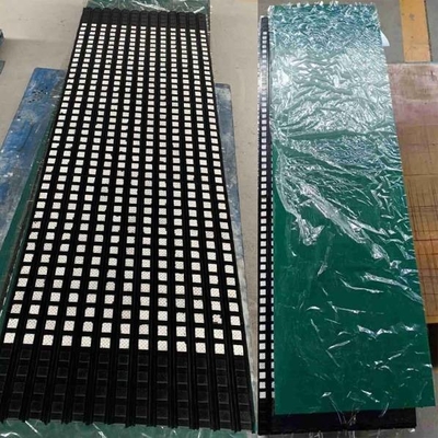 Konveyör Tamburu Seramik Bükme Kasnağı Gecikmeli Kauçuk Levha