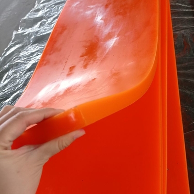 Taşıyıcı 80 Şore A Çelik Metal Arka Polyurethane Kullanım Liner Döşeme