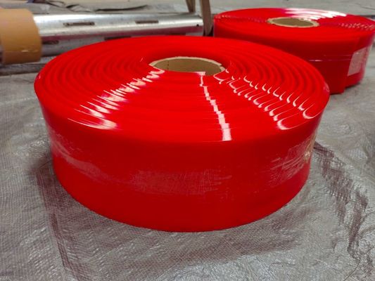 Kırmızı konveyör etek tahtası 30m Polyurethane etek uzun kullanım ömrü